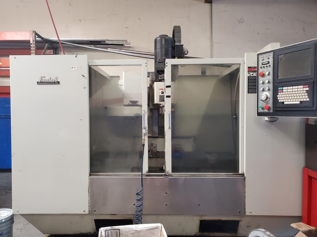 Fadal CNC vertical machining center on the floor